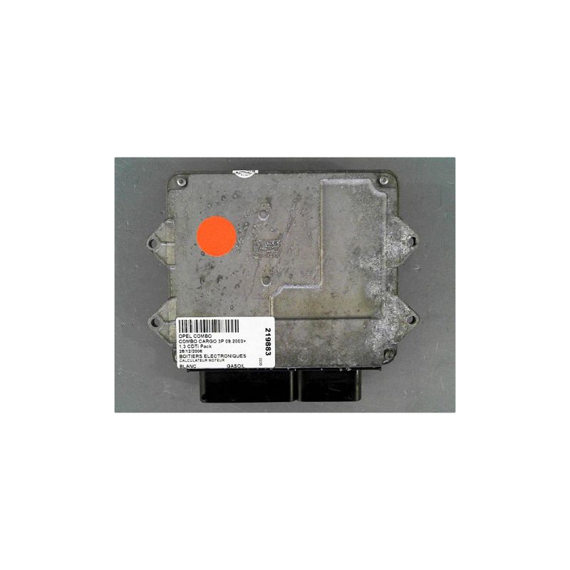 CALCULATEUR MOTEUR OPEL COMBO CARGO 2003-