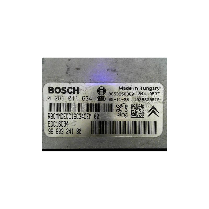 CALCULATEUR MOTEUR CITROEN C4 04-08