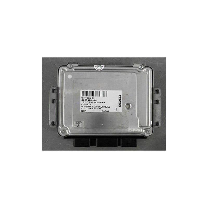 CALCULATEUR MOTEUR CITROEN C4 04-08