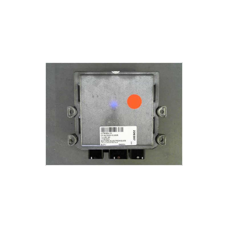CALCULATEUR MOTEUR CITROEN C3 2002-2005