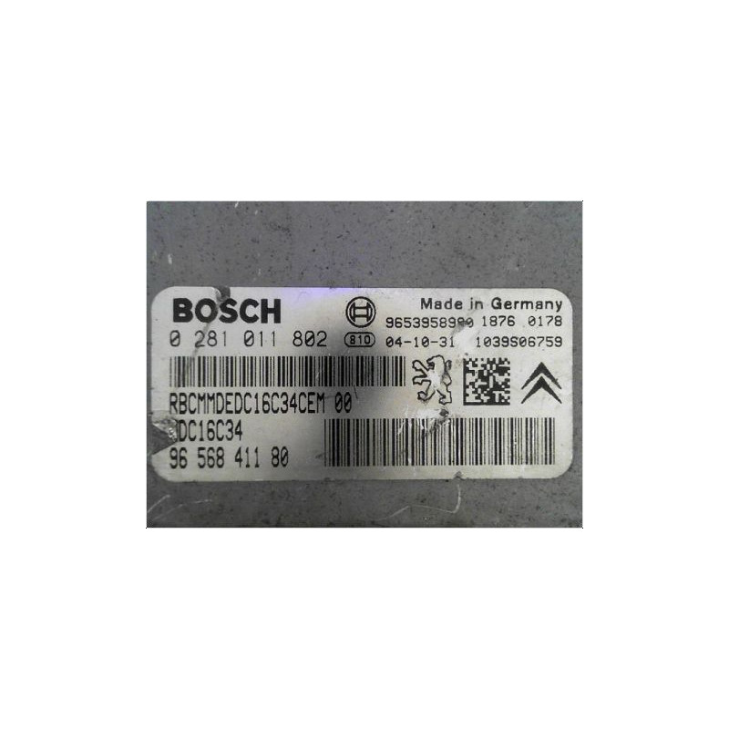 CALCULATEUR MOTEUR CITROEN XSARA PICASSO 99-10