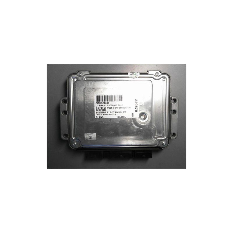 CALCULATEUR MOTEUR CITROEN C3 PH2 2005-2010
