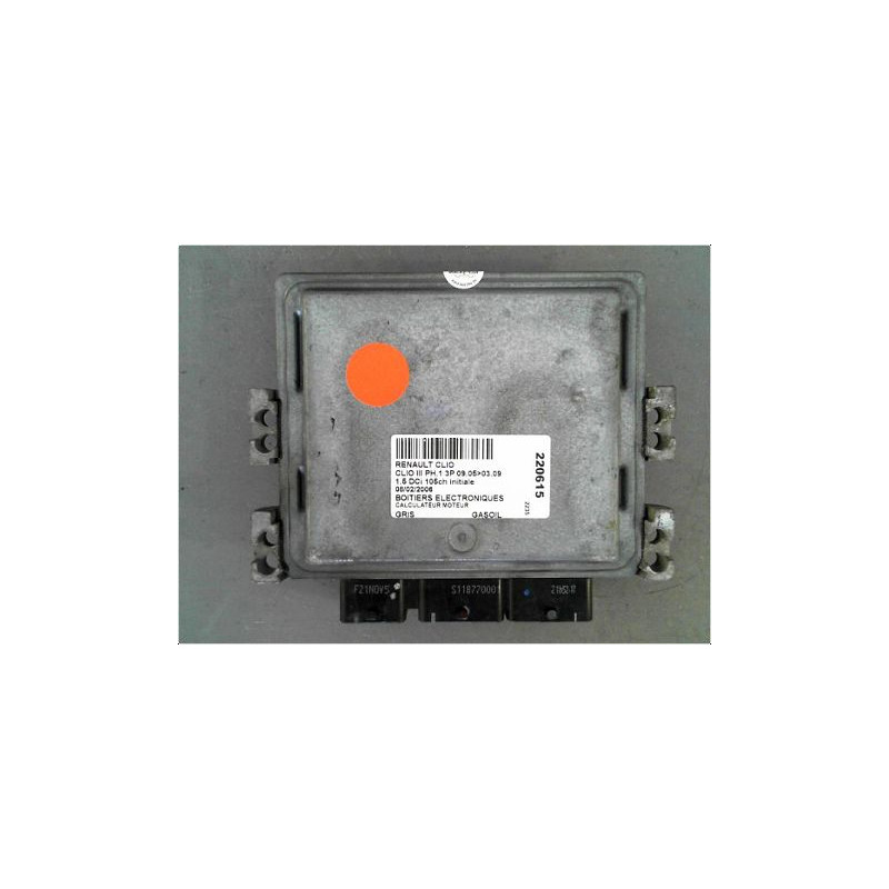 CALCULATEUR MOTEUR RENAULT CLIO III PH.1 05-09