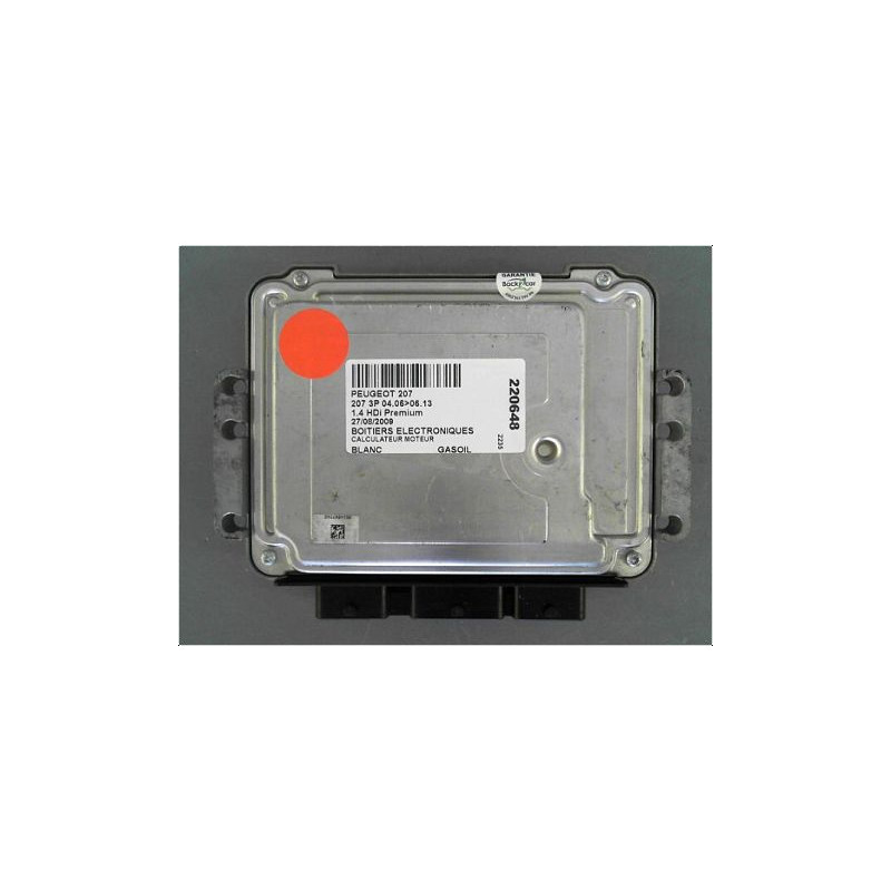 CALCULATEUR MOTEUR PEUGEOT 207 06-13