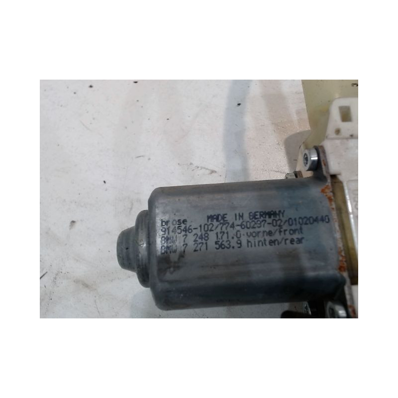 MECANISME+MOTEUR LEVE-GLACE AVANT GAUCHE B.M.W. SERIE 5