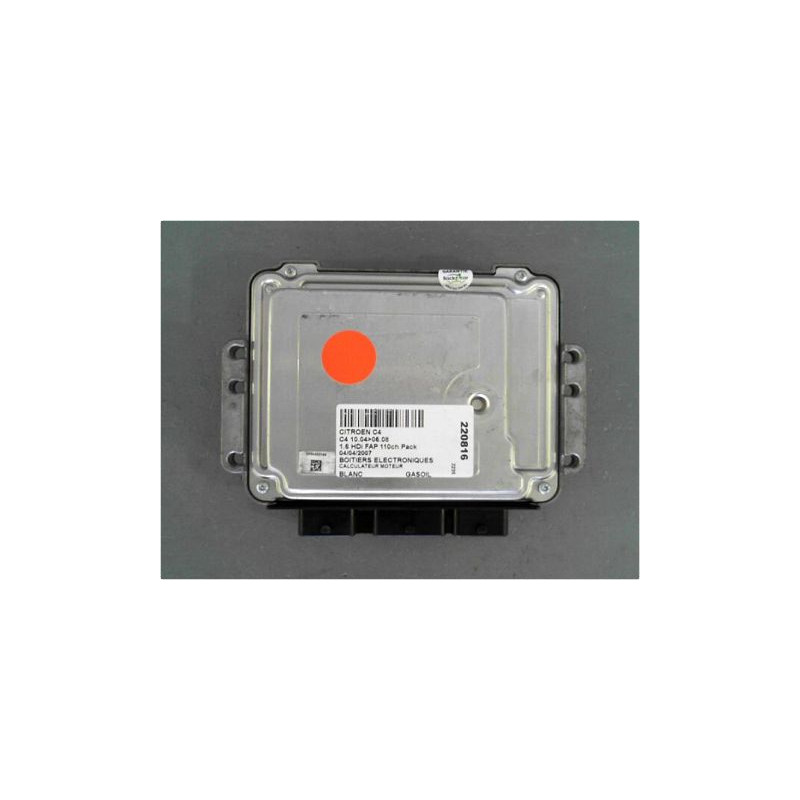 CALCULATEUR MOTEUR CITROEN C4 04-08