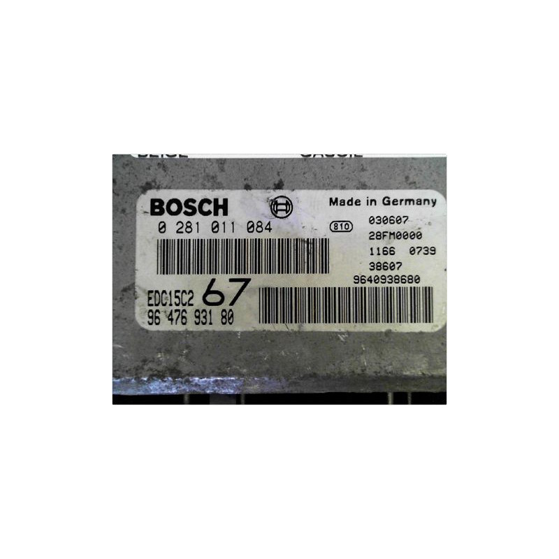 CALCULATEUR MOTEUR CITROEN XSARA PICASSO 99-10