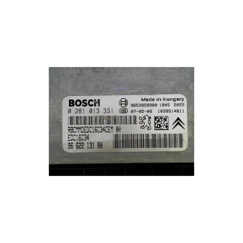 CALCULATEUR MOTEUR CITROEN C4 04-08