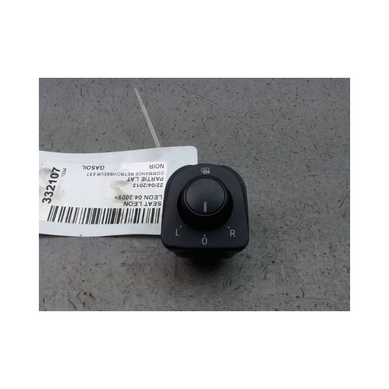 COMMANDE RETROVISSEUR EXTERIEUR ELECTRIQUE SEAT LEON 2009-