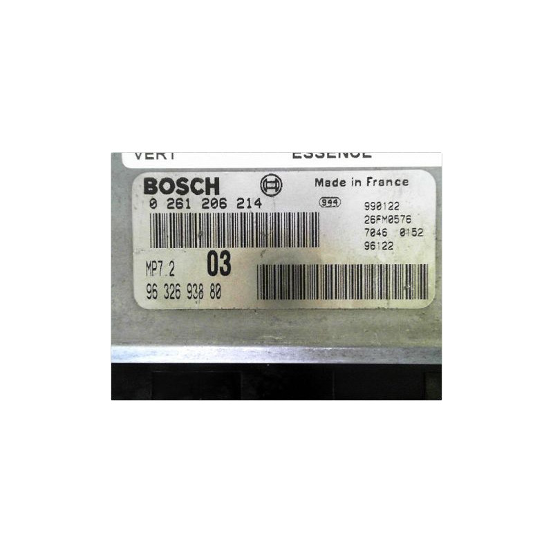 CALCULATEUR MOTEUR PEUGEOT 306 97-2001