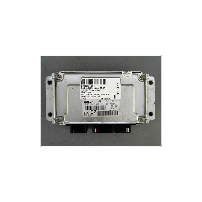 CALCULATEUR MOTEUR CITROEN C3 PLURIEL 03-08