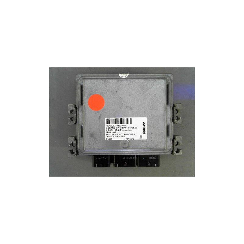 CALCULATEUR MOTEUR RENAULT MEGANE II PH2 06-09