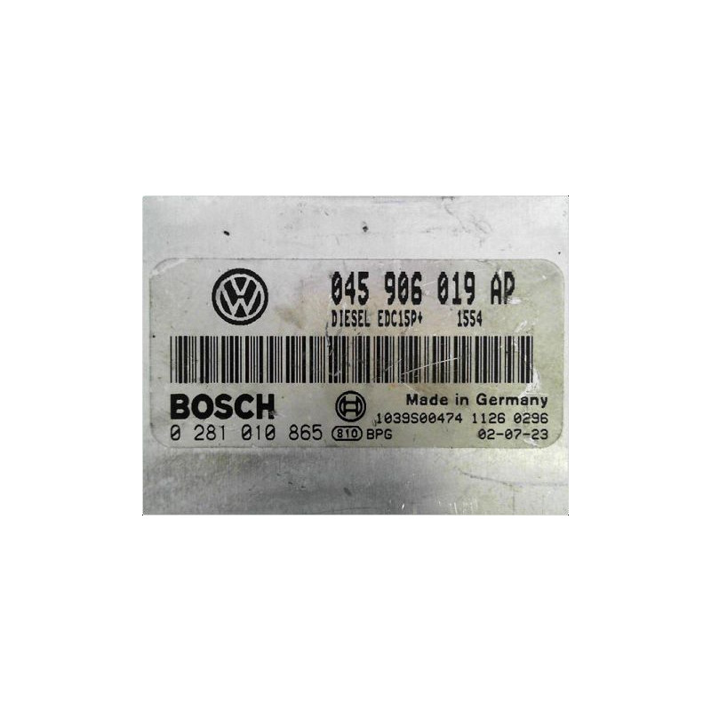 CALCULATEUR MOTEUR VOLKSWAGEN POLO IV 02-05