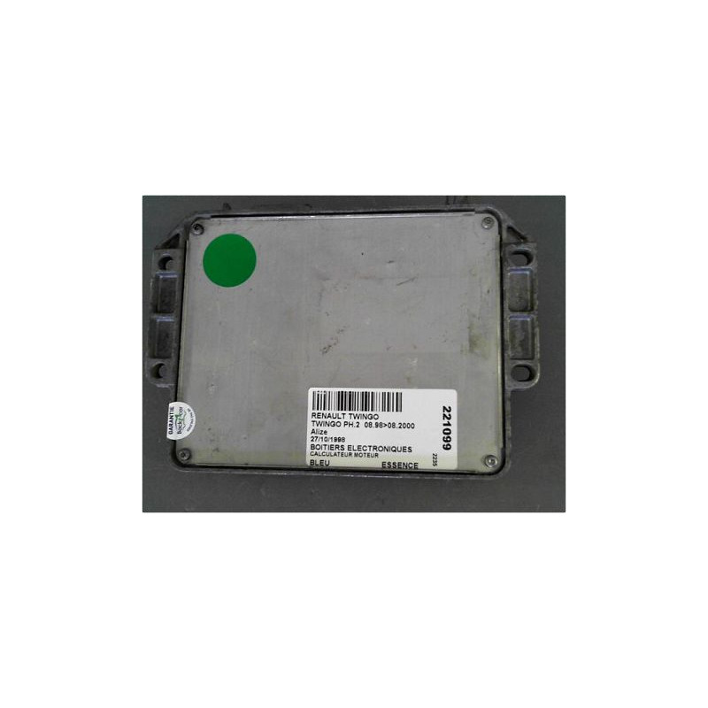 CALCULATEUR MOTEUR RENAULT TWINGO PH.2  98-2000