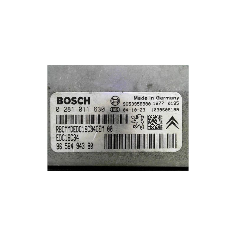 CALCULATEUR MOTEUR CITROEN C4 04-08