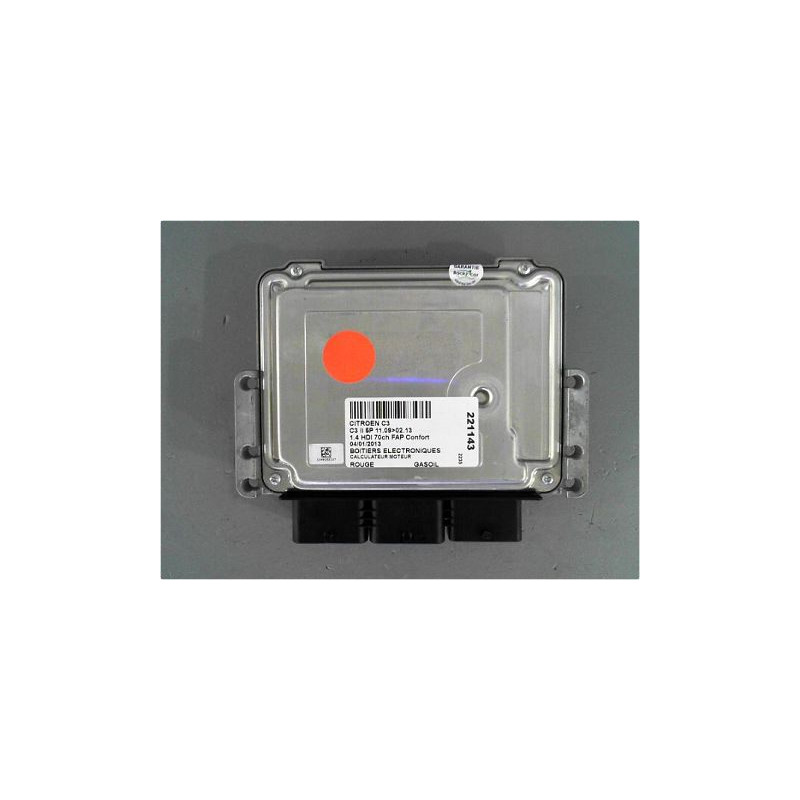 CALCULATEUR MOTEUR CITROEN C3 II 09-13