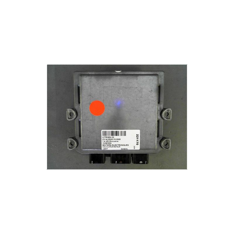 CALCULATEUR MOTEUR CITROEN C3 2002-2005