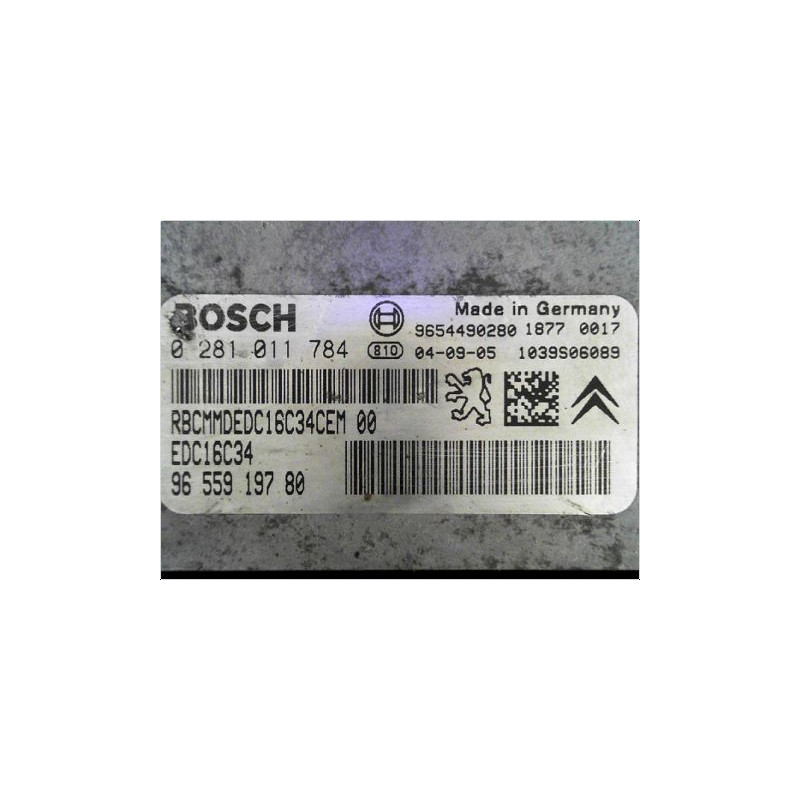 CALCULATEUR MOTEUR PEUGEOT 206 98-09