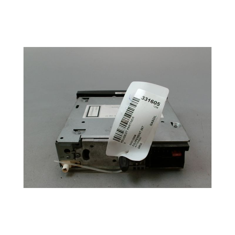 AUTORADIO PEUGEOT PARTNER TEPEE II Phase 1 (B9) 2008-2012