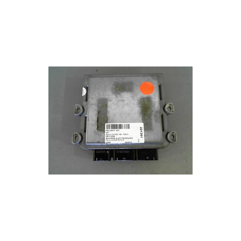 CALCULATEUR MOTEUR PEUGEOT 407 2004-2008