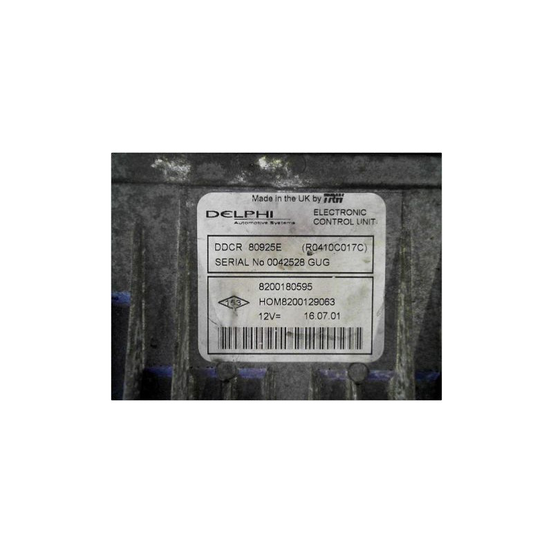 CALCULATEUR MOTEUR RENAULT CLIO II PH.2 01-06
