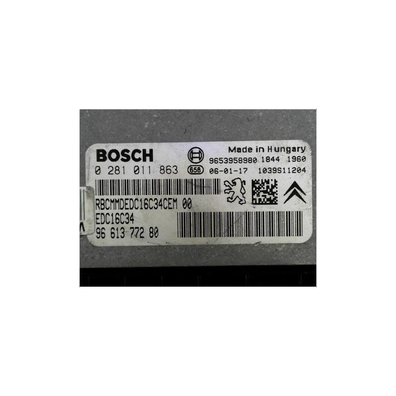 CALCULATEUR MOTEUR PEUGEOT 307 2001-2005