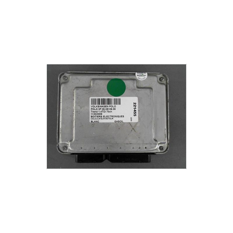 CALCULATEUR MOTEUR VOLKSWAGEN POLO IV PH2 05-09