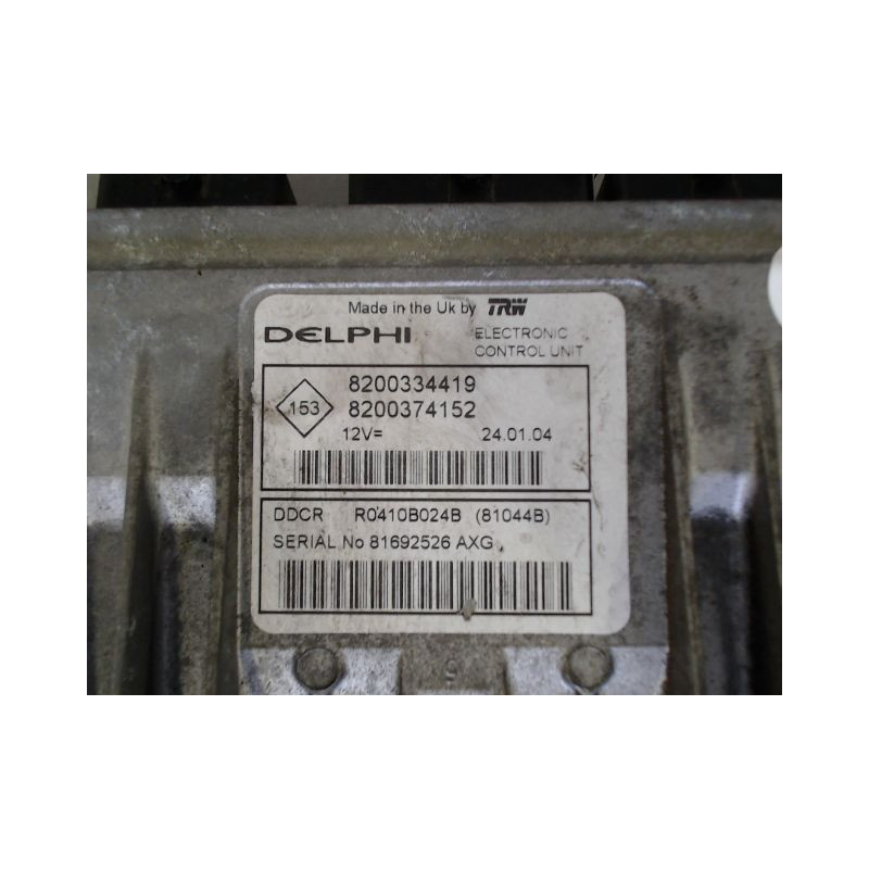 CALCULATEUR MOTEUR RENAULT MEGANE II PH1 02-05