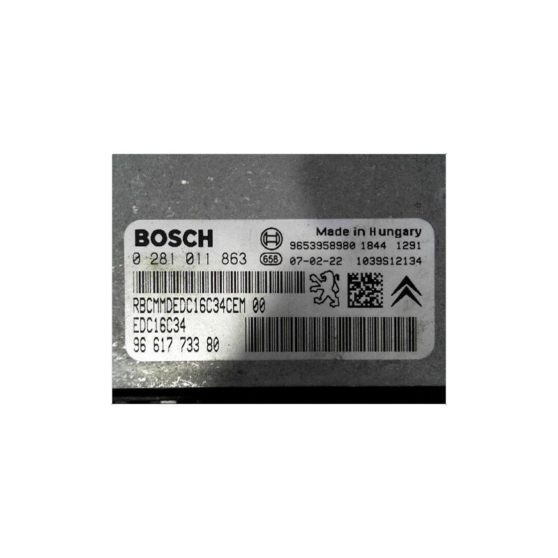 CALCULATEUR MOTEUR PEUGEOT 307 2005-2007