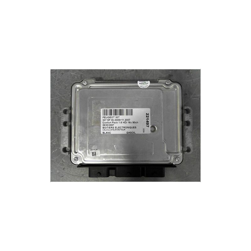 CALCULATEUR MOTEUR PEUGEOT 307 2005-2007