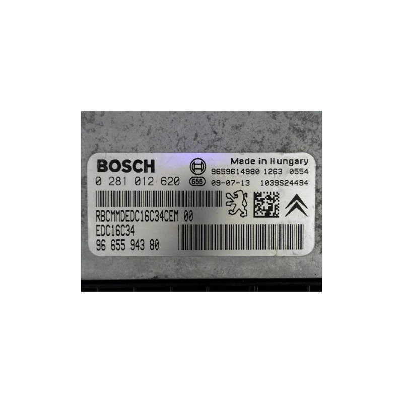 CALCULATEUR MOTEUR PEUGEOT PARTNER PH2 FGT 2002-