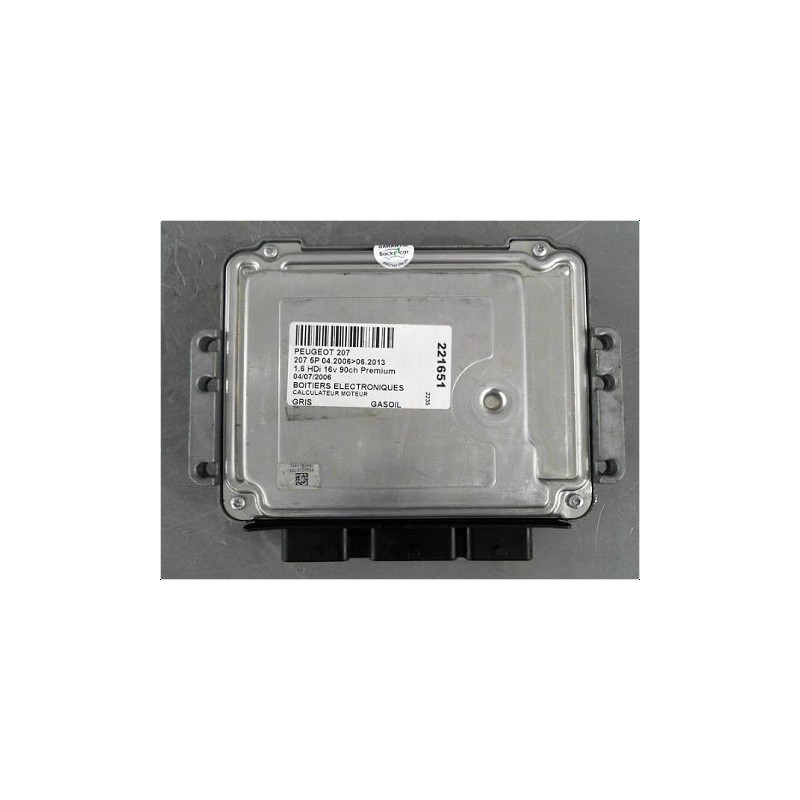 CALCULATEUR MOTEUR PEUGEOT 207 2006-2013