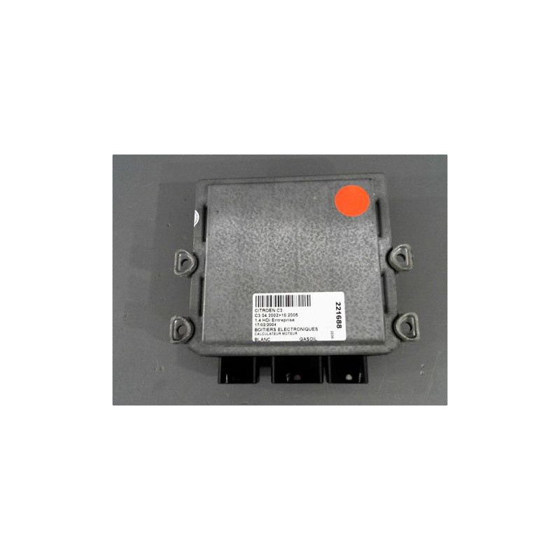CALCULATEUR MOTEUR CITROEN C3 2002-2005