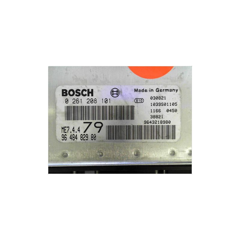 CALCULATEUR MOTEUR PEUGEOT 206 CC 2000-2007