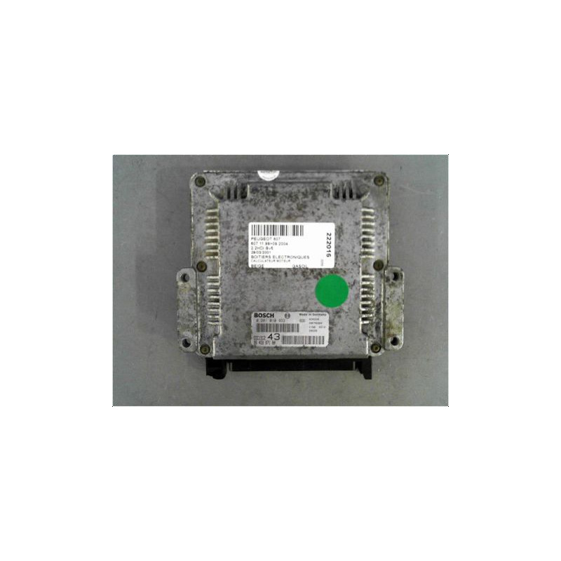 CALCULATEUR MOTEUR PEUGEOT 607 99-2004