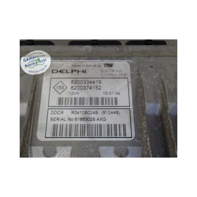 CALCULATEUR MOTEUR RENAULT MEGANE