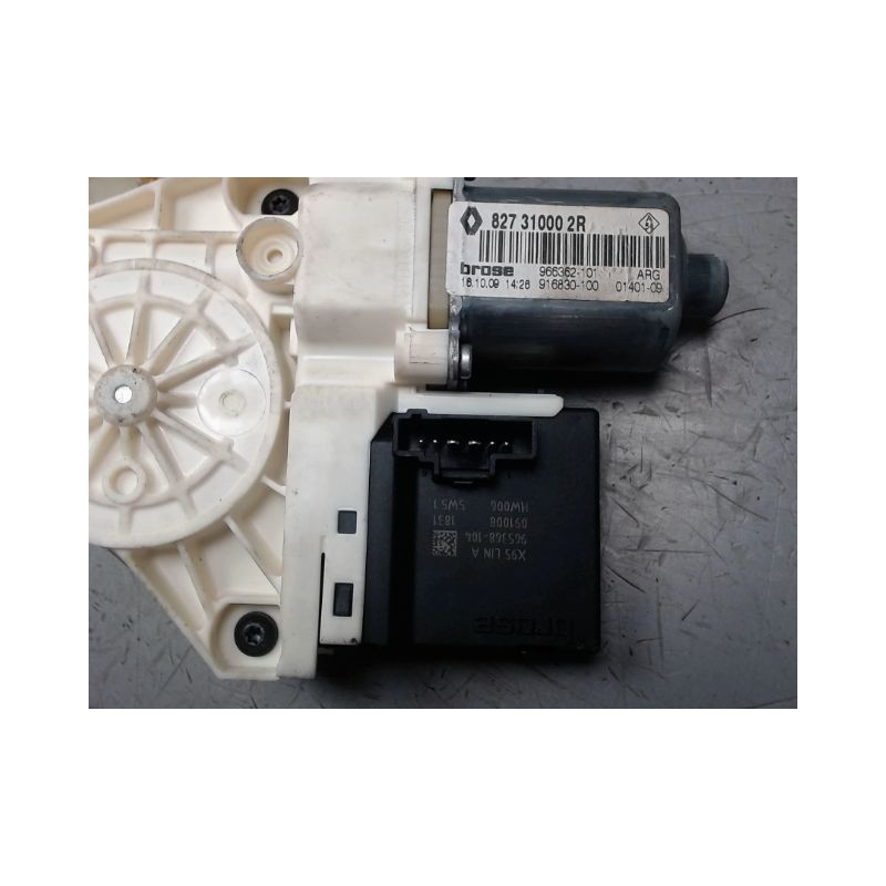 MECANISME+MOTEUR LEVE-GLACE ARRIERE GAUCHE RENAULT MEGANE III 2008-