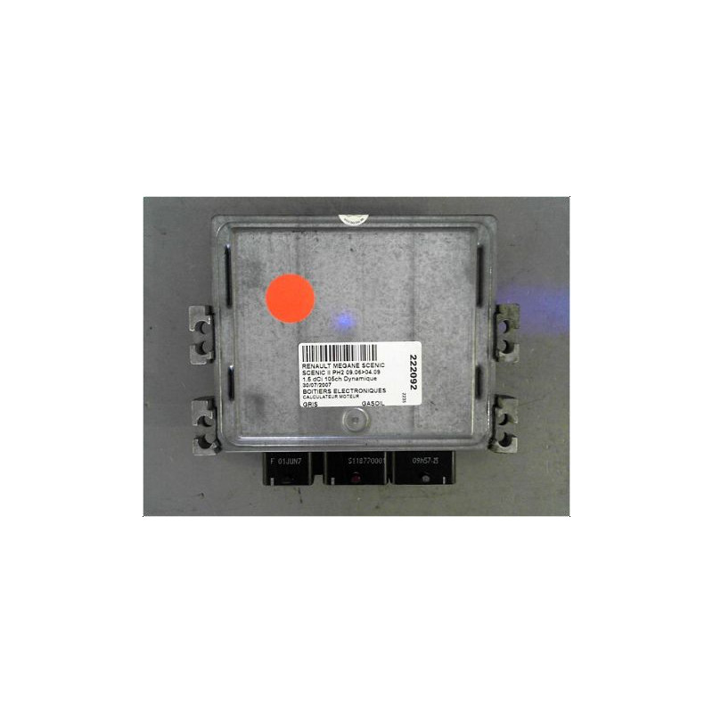 CALCULATEUR MOTEUR RENAULT SCENIC II PH2 06-09
