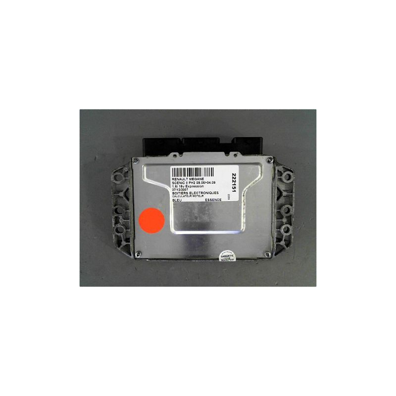 CALCULATEUR MOTEUR RENAULT SCENIC II PH2 06-09