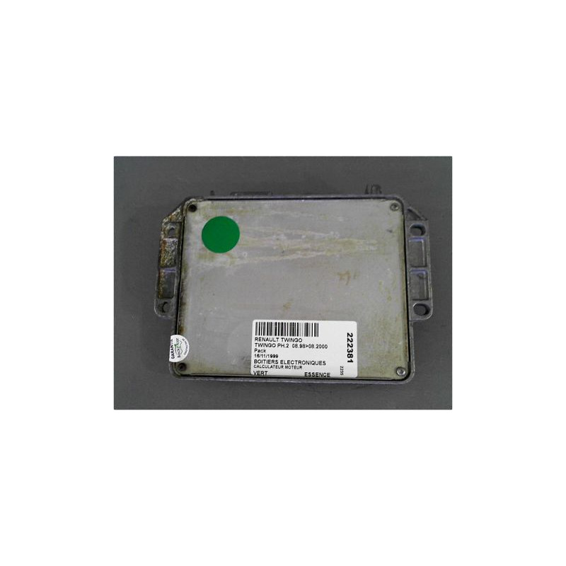 CALCULATEUR MOTEUR RENAULT TWINGO PH.2  98-2000