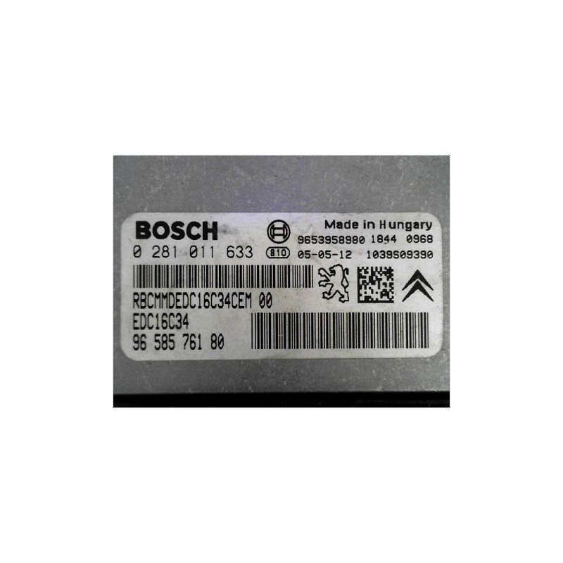 CALCULATEUR MOTEUR PEUGEOT 407 2004-2008