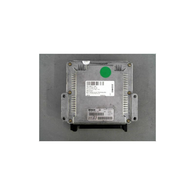 CALCULATEUR MOTEUR PEUGEOT 406 99-04