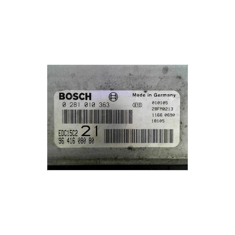 CALCULATEUR MOTEUR PEUGEOT 406 99-04