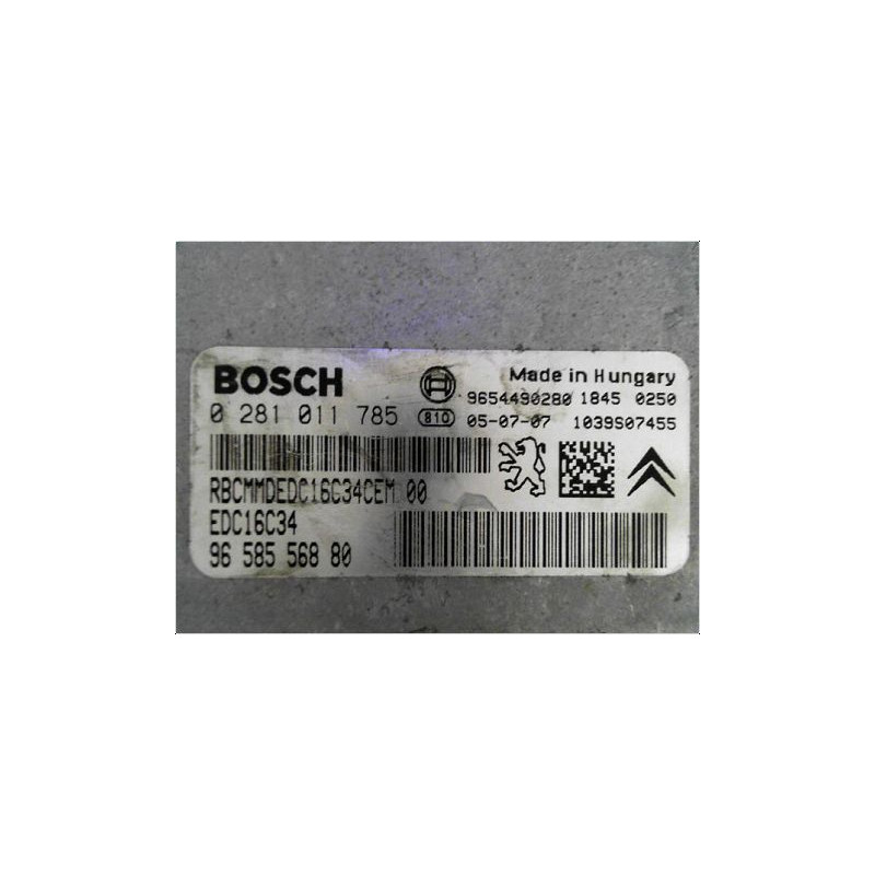 CALCULATEUR MOTEUR CITROEN C3 2002-2005