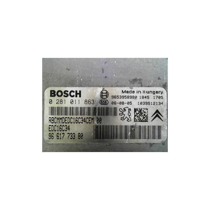 CALCULATEUR MOTEUR PEUGEOT 207 06-13