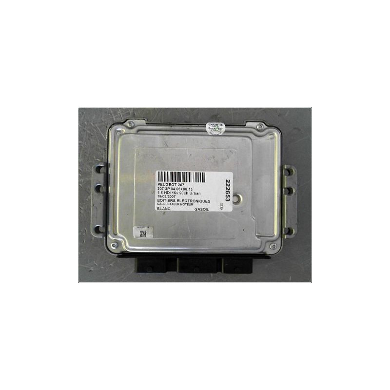 CALCULATEUR MOTEUR PEUGEOT 207 06-13