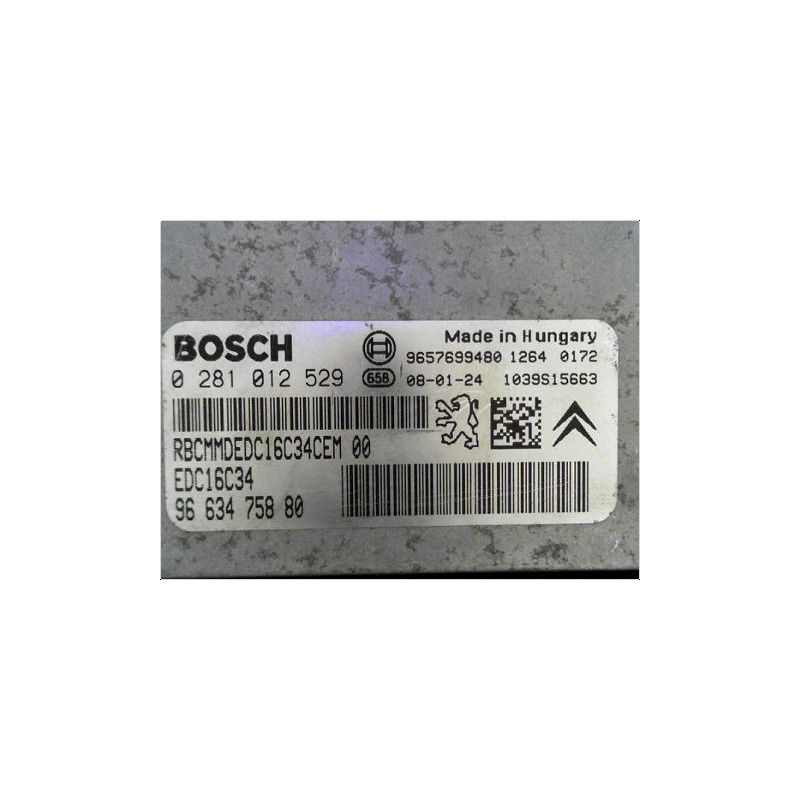 CALCULATEUR MOTEUR CITROEN C3 PH2 2005-2010