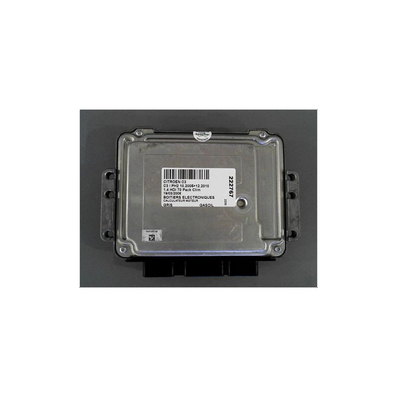 CALCULATEUR MOTEUR CITROEN C3 PH2 2005-2010