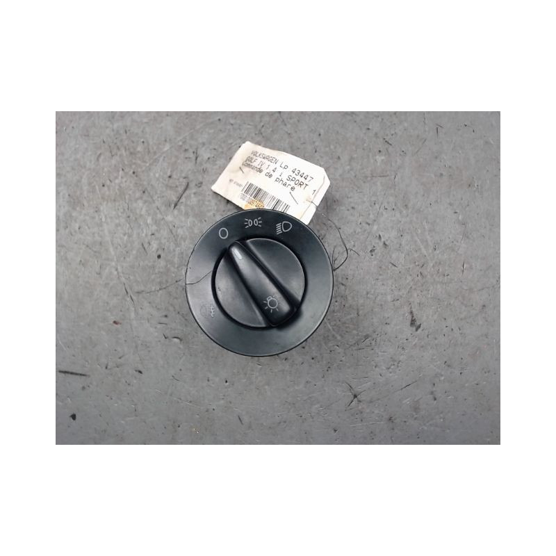 INTERIEUR COMMANDE PHARES VOLKSWAGEN GOLF 4 ESSENCE