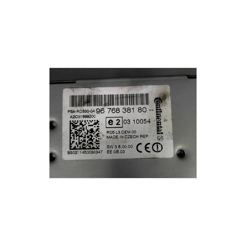 AUTORADIO CITROEN C4 II 10-15
